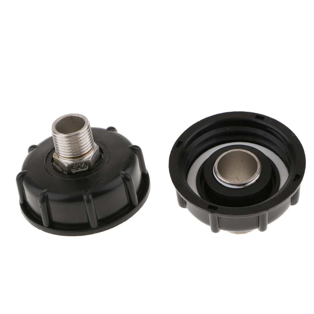 1000L IBC Water Tote Tank Adapter Hose 60mm Coarse thread 4/6 Extra Thread