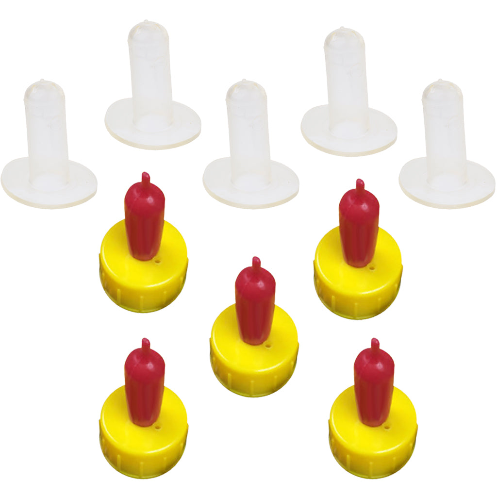 10pcs Calf Nursing Drinking Bottle Silicone Nipple Replacement Accessory Cow