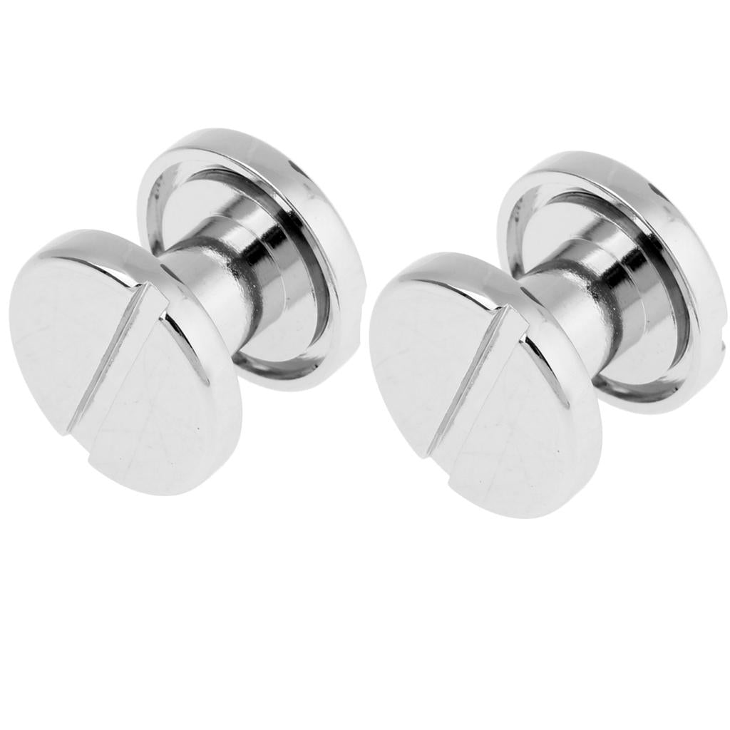 2Pcs Heavy Duty Scuba Diving Book Screw Back Plate Underwater BCD Equipment