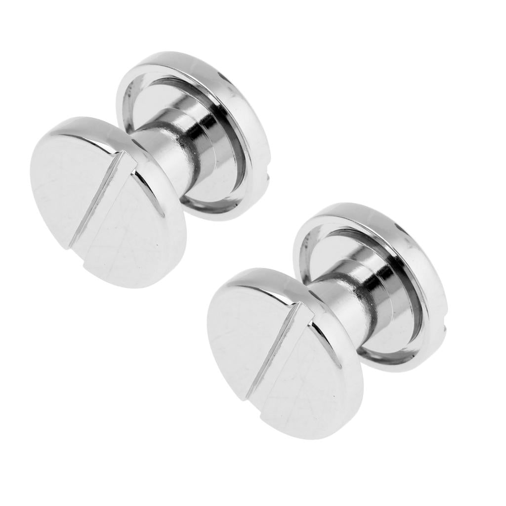 2Pcs Heavy Duty Scuba Diving Book Screw Back Plate Underwater BCD Equipment
