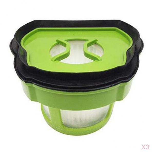 3pcs Reusable Pet Vacuum Cleaner Filter Bissell Hepa Filter Replacement