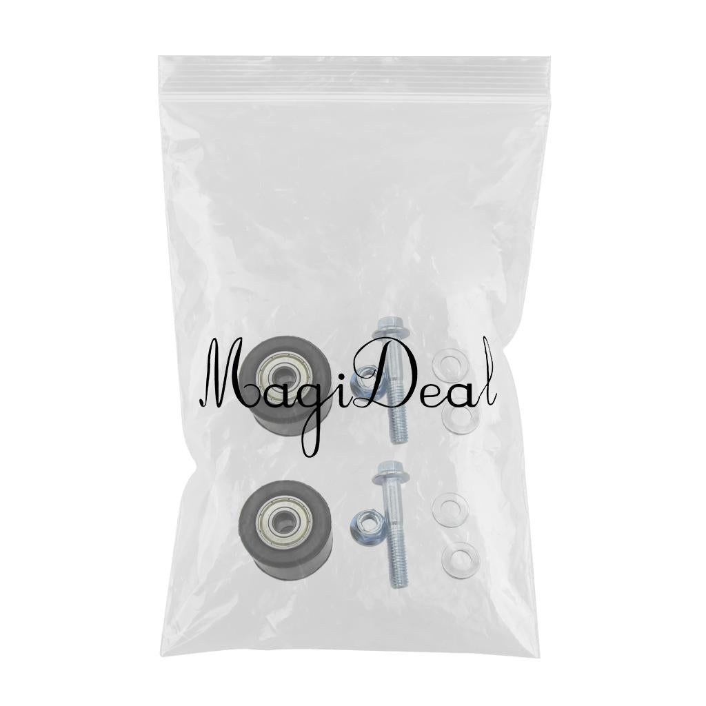 2Pcs 8mm Chain Roller Tensioner Pulley Wheel Guide for Yamaha YFZ350 Banshee
