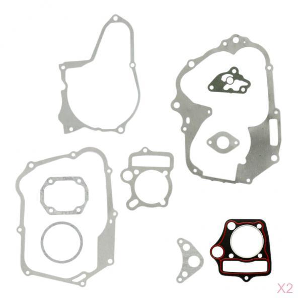 2 Set Motorcycle Engine Cylinder Head Gasket Kit for 110cc Dirt Bike ATV