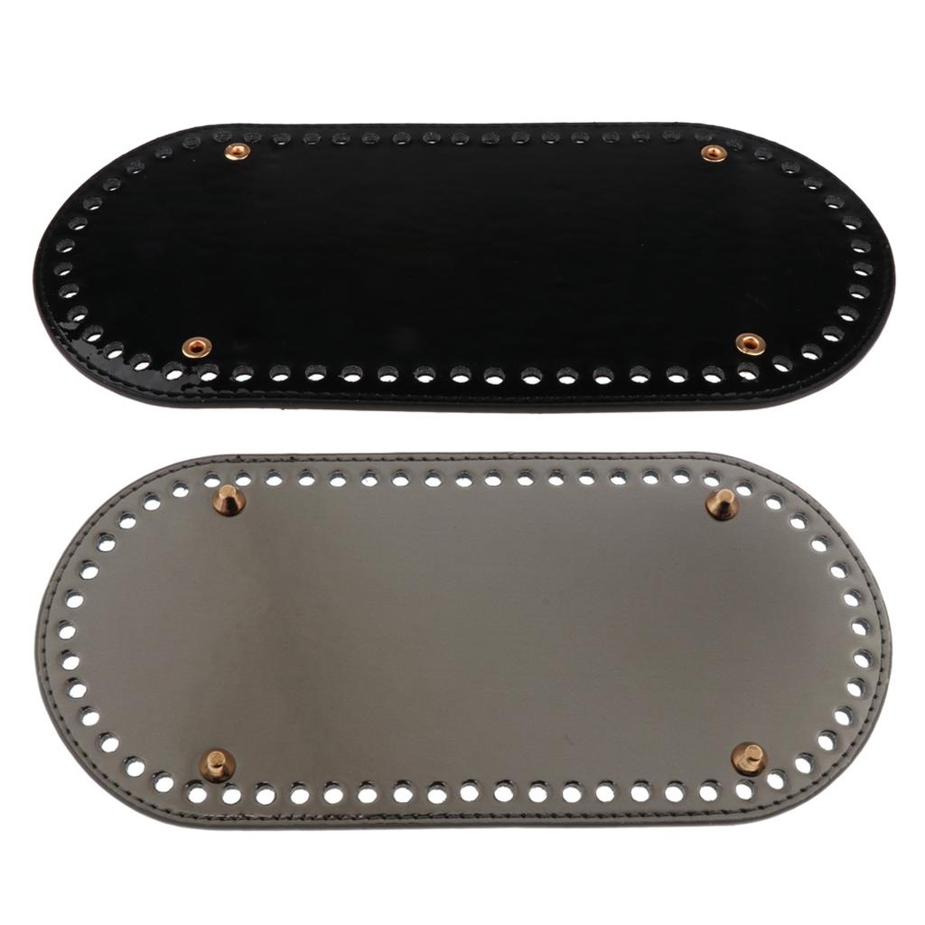 2pcs 60 Holes Nail Bag Bottom Shaper Bag Cushion Pads for Handmade DIY Bags