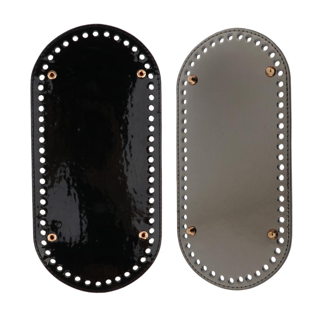 2pcs 60 Holes Nail Bag Bottom Shaper Bag Cushion Pads for Handmade DIY Bags