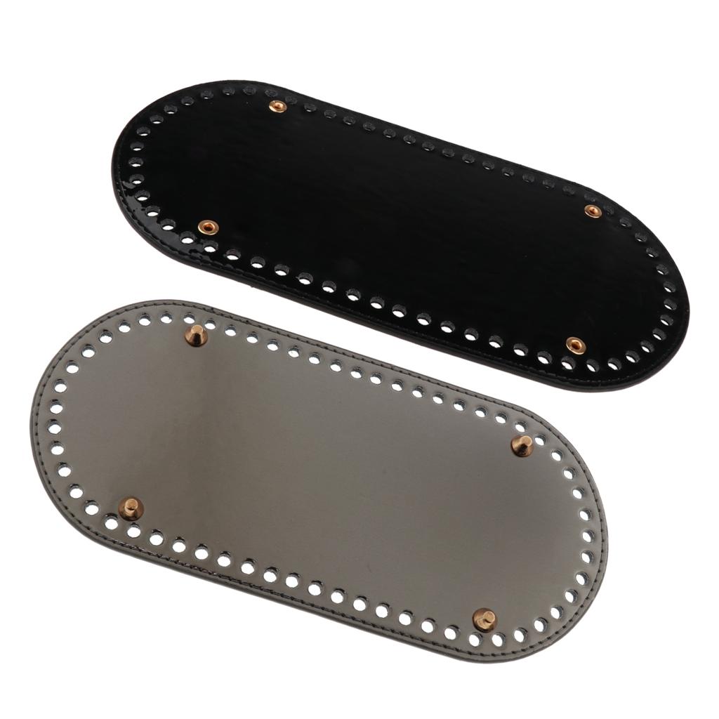 2pcs 60 Holes Nail Bag Bottom Shaper Bag Cushion Pads for Handmade DIY Bags