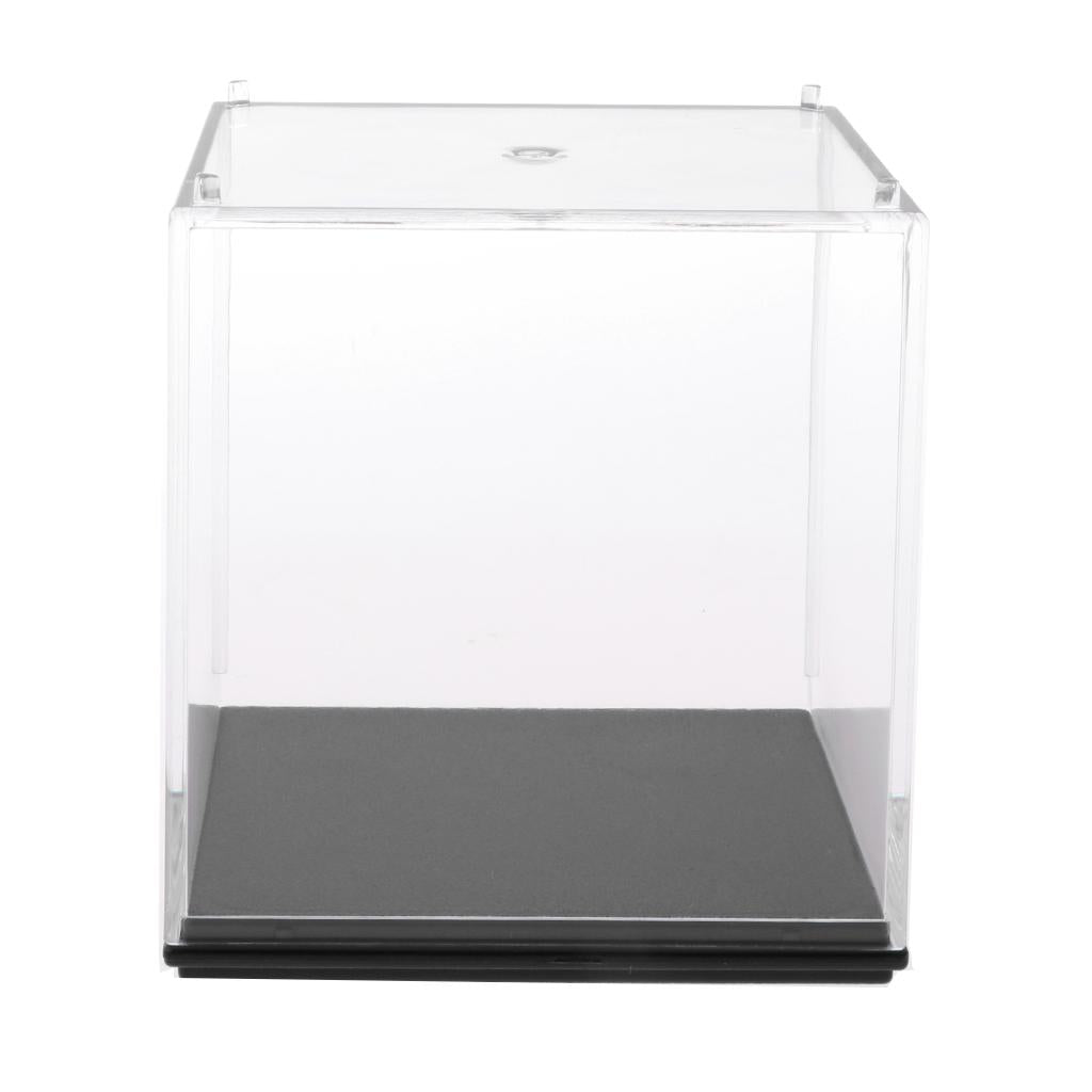4Pcs Model Display Case Dustproof Protection Display Box for Figure 7x7x7cm