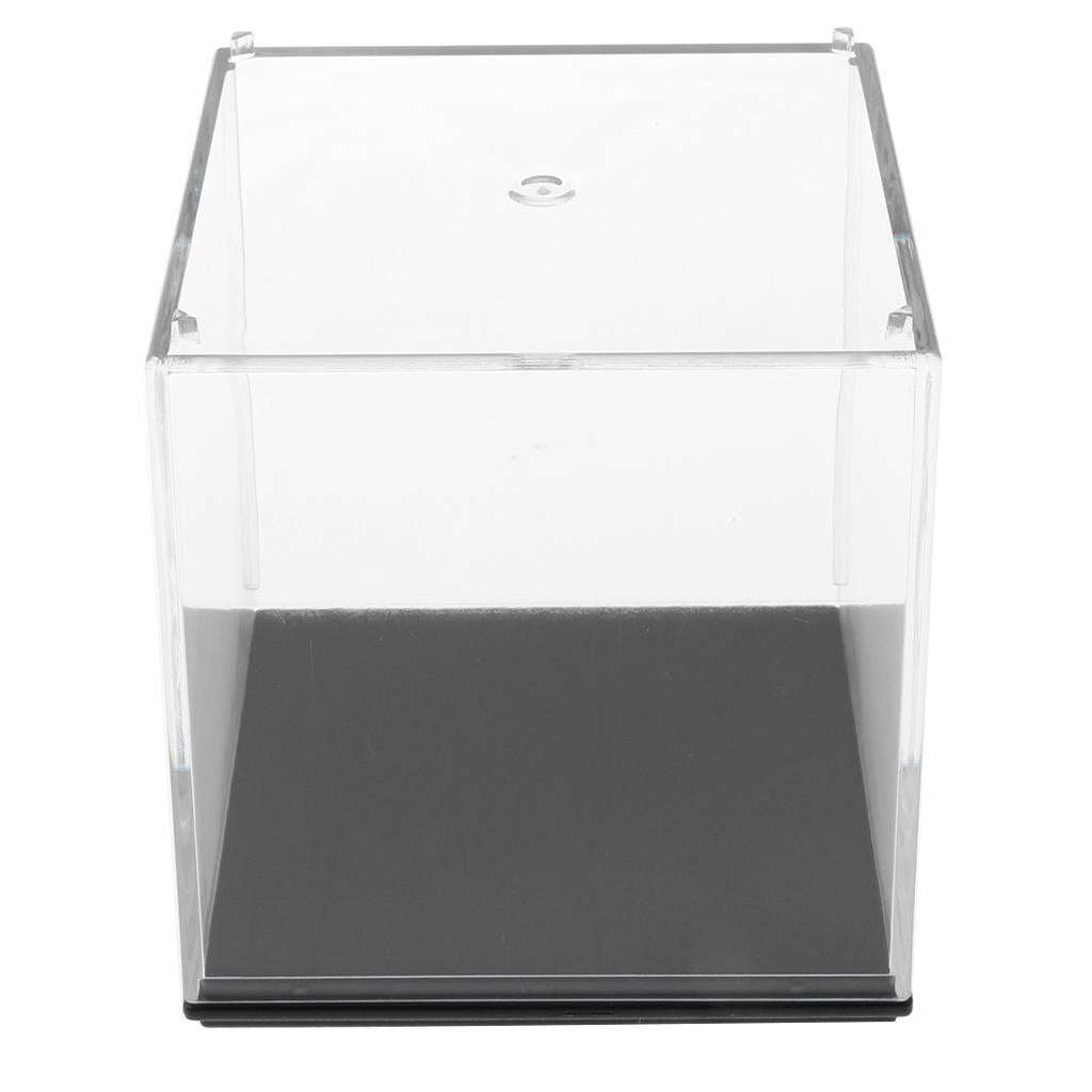 4Pcs Model Display Case Dustproof Protection Display Box for Figure 7x7x7cm