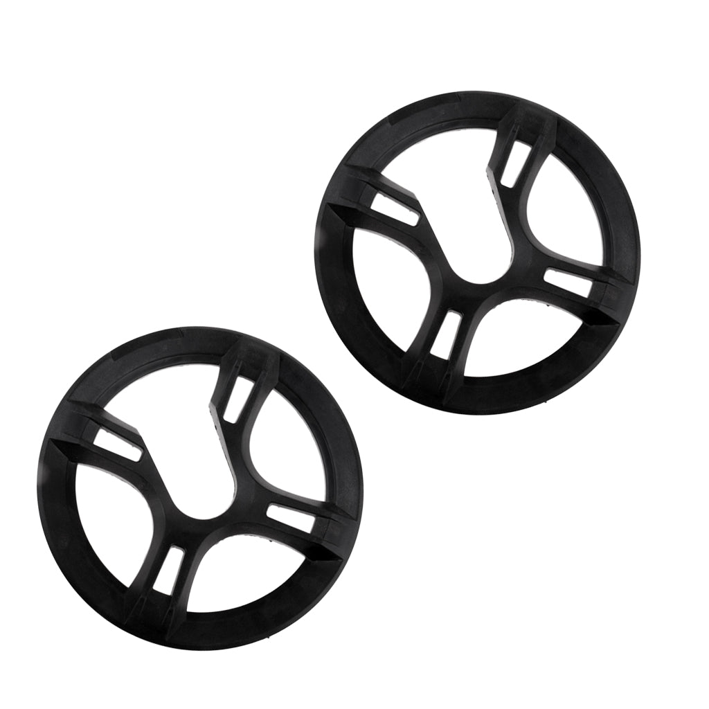 2 Piece Bike Bicycle Chainring Sprocket Cranksets Guard Protector for 42-44T