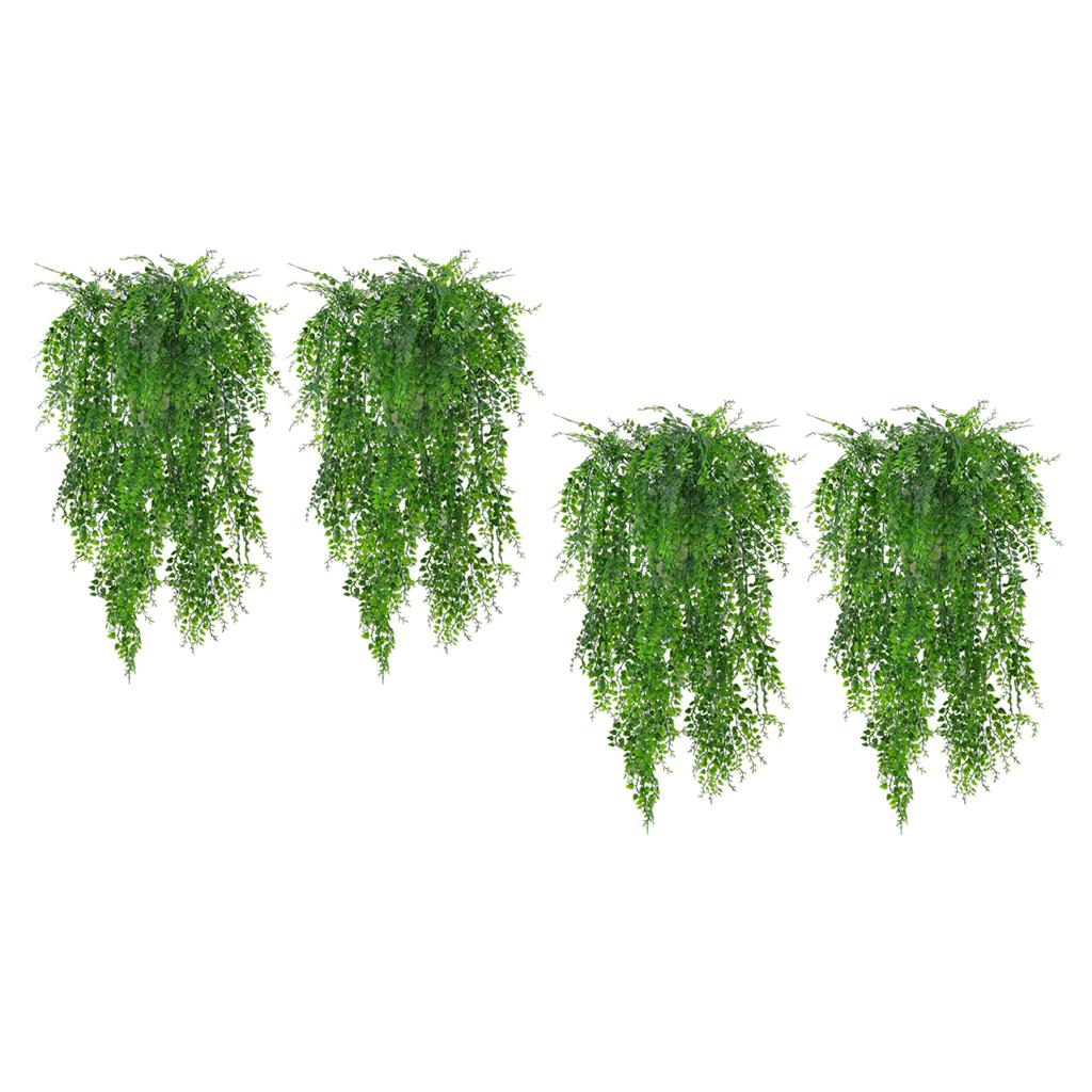 4 Pieces 75cm Artificial Weeping Ivy Vine Plants Hanging Decor Green