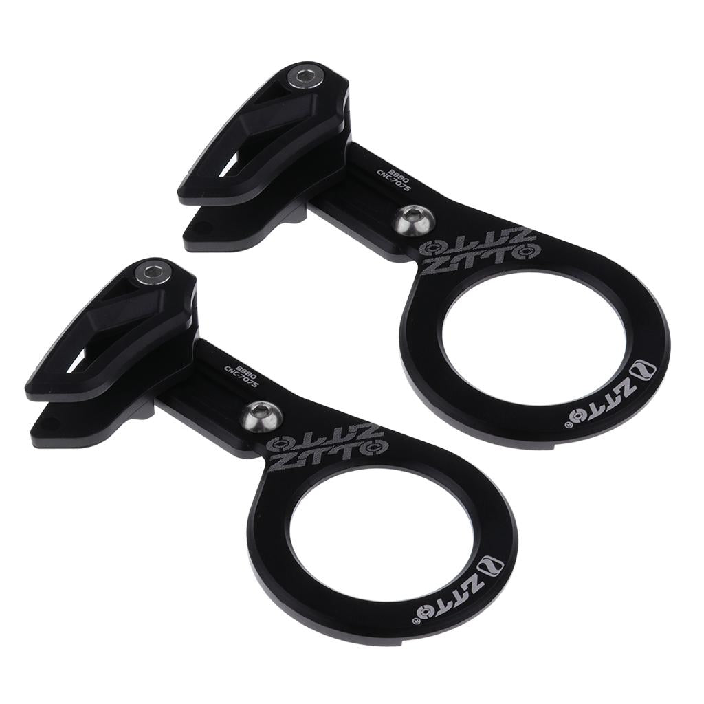 2PCS Bike Chain guide MTB 1X Systeem ISCG 05 BB mount Black