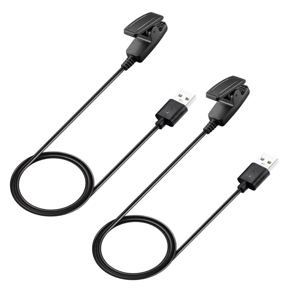 2PCS USB Clip Charging Charger Cable For Garmin forerunner 230 235 630 Watch