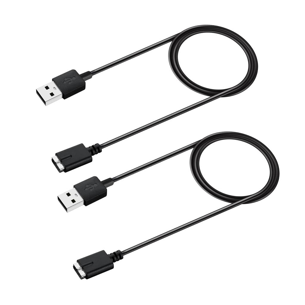 2PC USB Charging Data Sync Cable Cord Replacement For Polar M430 Smart Watch