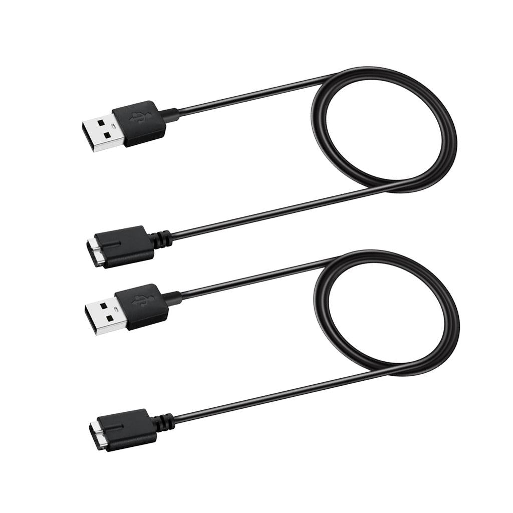 2PC USB Charging Data Sync Cable Cord Replacement For Polar M430 Smart Watch