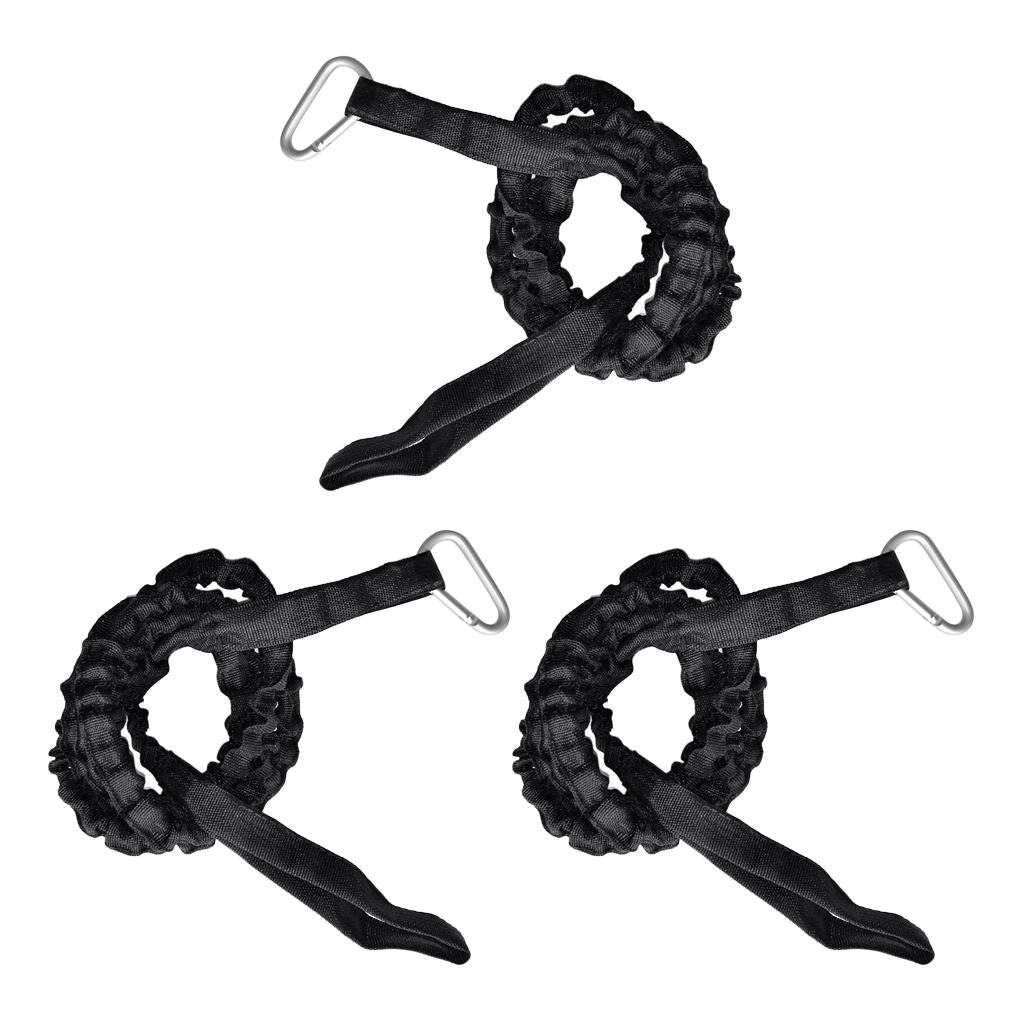 3 Pieces Nylon Kayak Canoe Paddle Leash Fishing Rod Leash Safety Cord