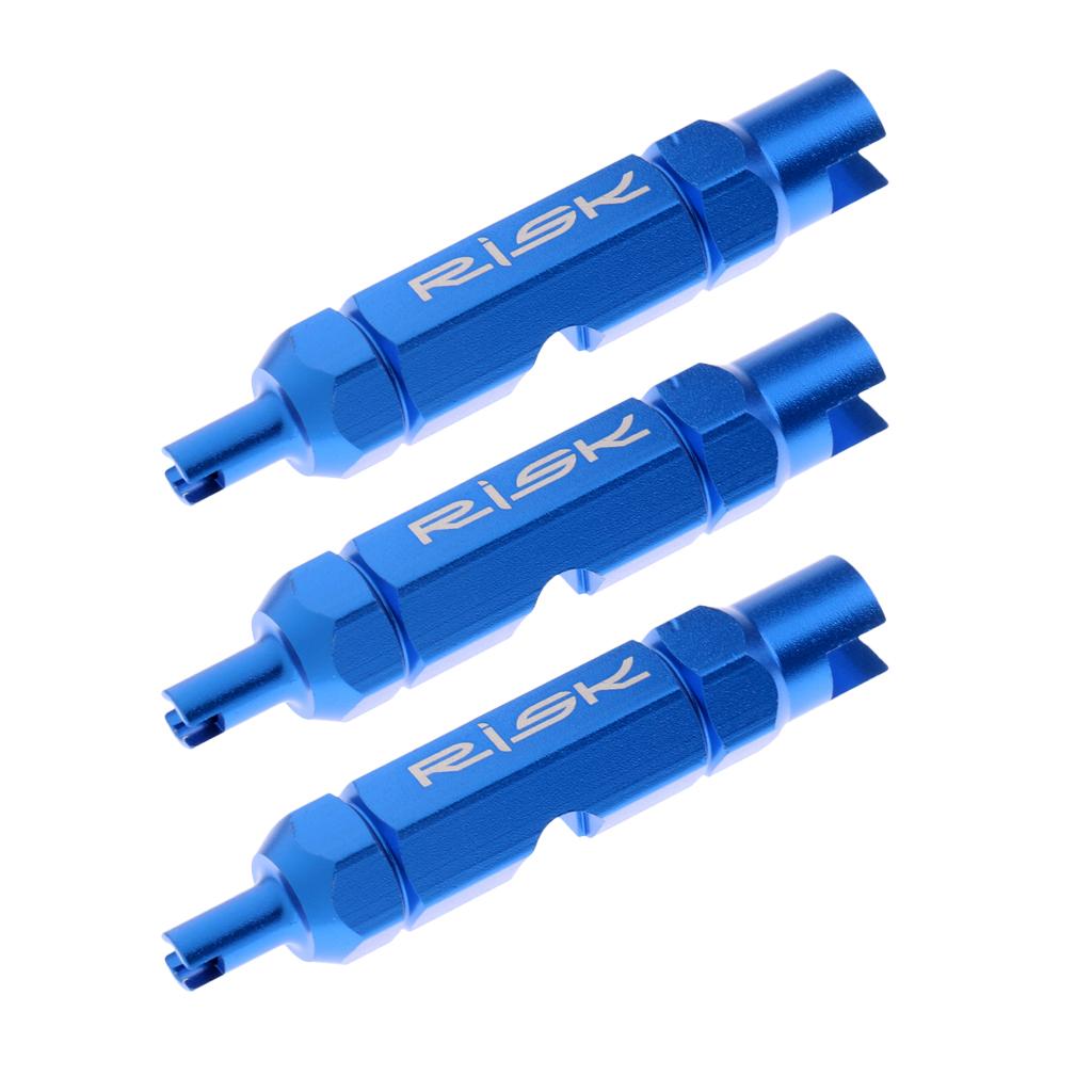 3PC Bicycle Bike Tire Valve Core Removal Tool Presta Tire Valve Core Remover