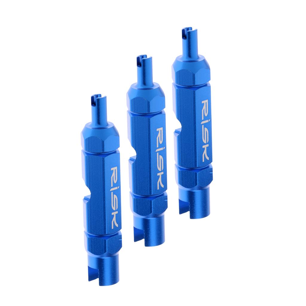3PC Bicycle Bike Tire Valve Core Removal Tool Presta Tire Valve Core Remover