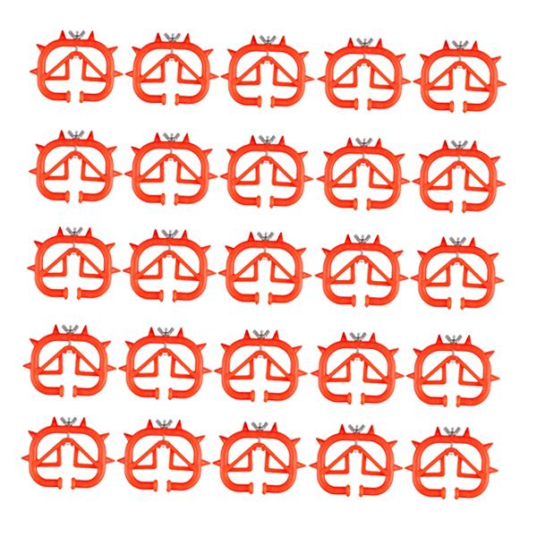 25pcs Plastic Weaner Anti Sucking Calf Cow Cattle Milking Stops Preventer