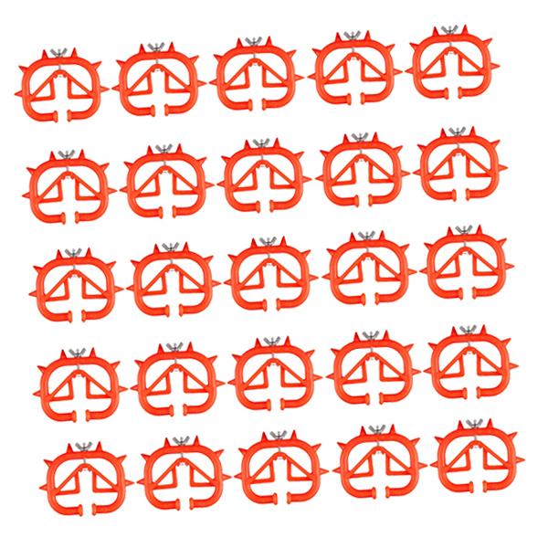 25pcs Plastic Weaner Anti Sucking Calf Cow Cattle Milking Stops Preventer