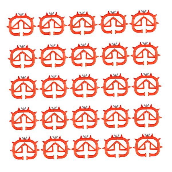 25pcs Plastic Weaner Anti Sucking Calf Cow Cattle Milking Stops Preventer