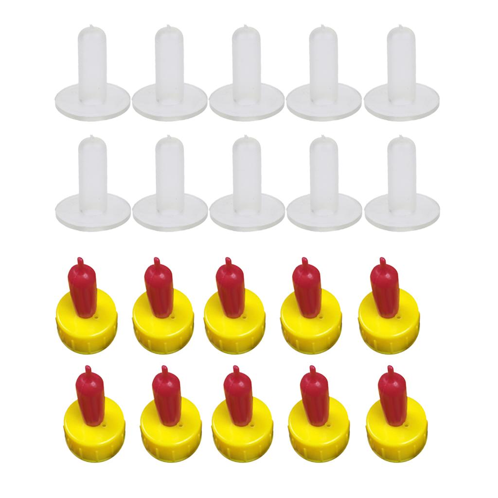 10Pieces Pet Dog Cat Nursing Bottle Nipple Teat Lamb Pup Orphan Soft Ewe