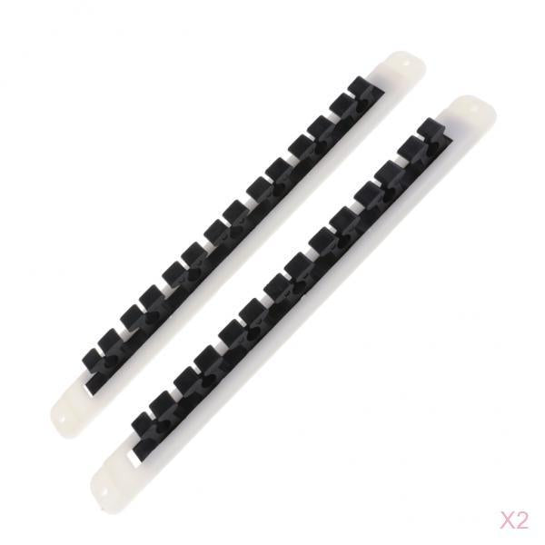 4Pcs Portable Fishing Rod Holder Stand 7-Rod Storage Rod Rack Wall Mounted