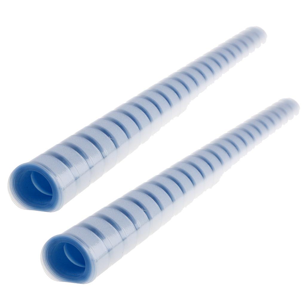 2 Pieces Privacy Window Film Static Cling No Glue Glass Sticker Stripe