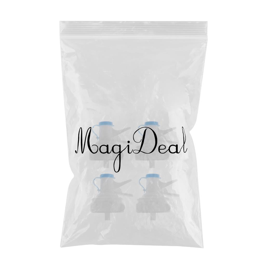 4 Piece Water Bottle Top Spigot Dispenser Valve Faucet Bucket Bibcock Pump