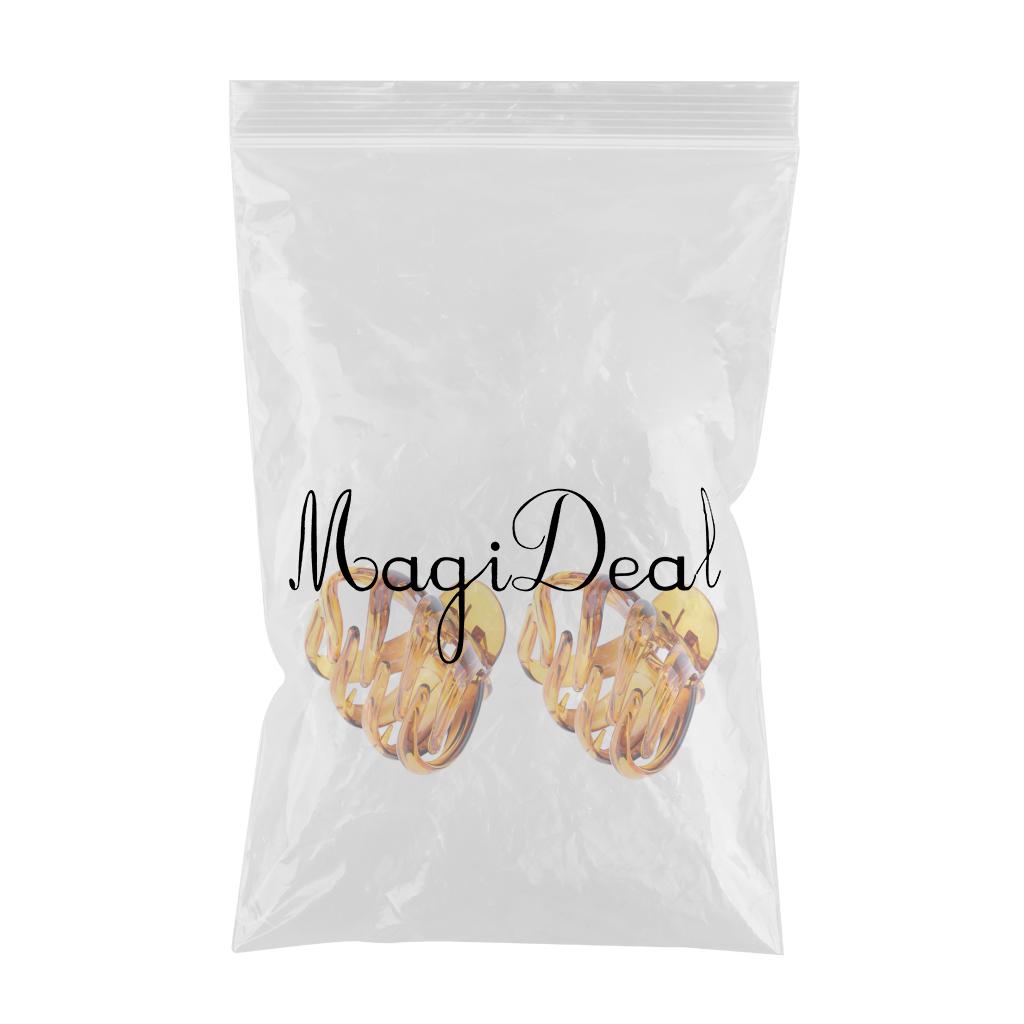 2 Pack Women's Hair Claw Clips Thick Hair Octopus Jaw Folding Hairpin