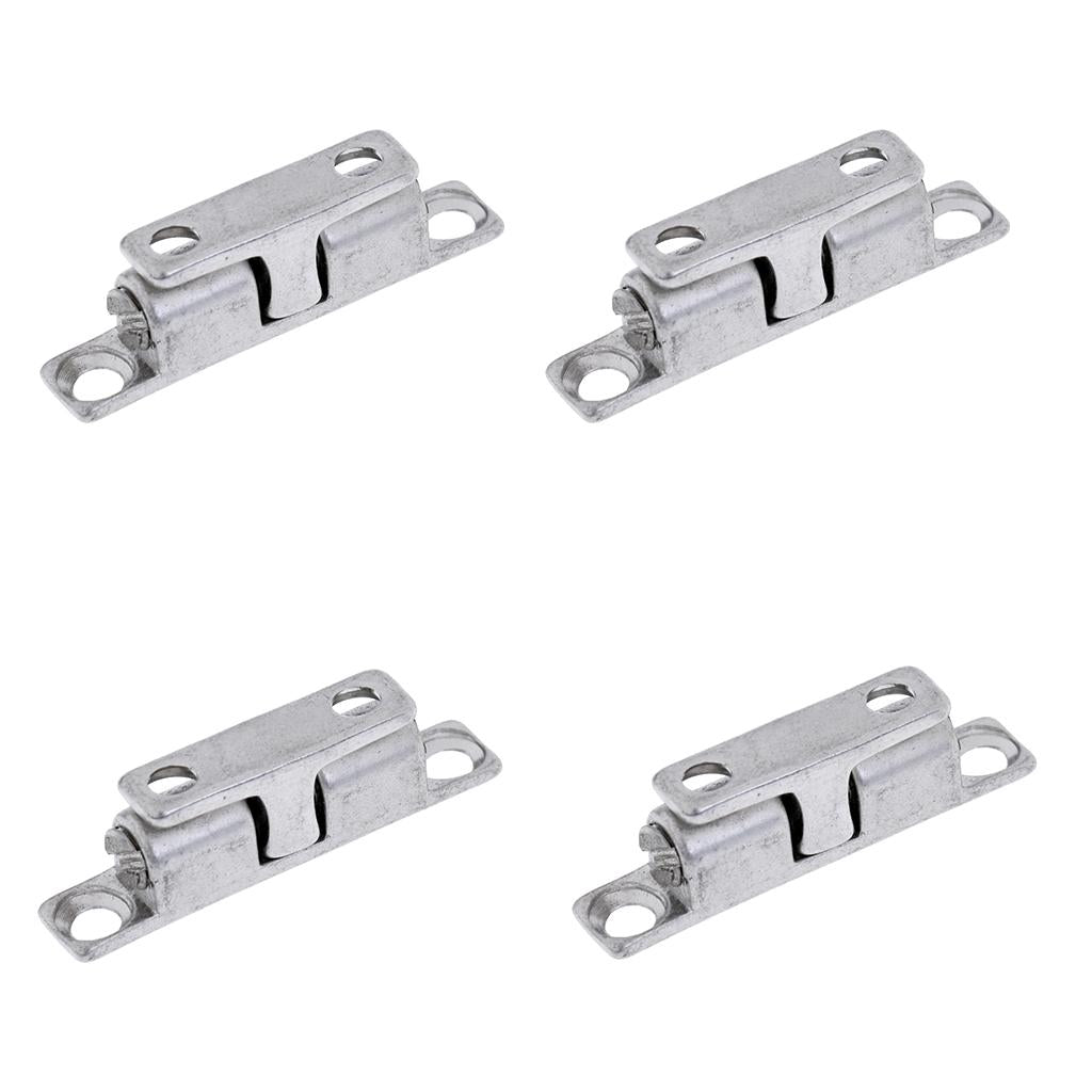 4Pcs Boat Motorhome Cupboard Cabinet Steel Ball Catch Door Latch Bolt