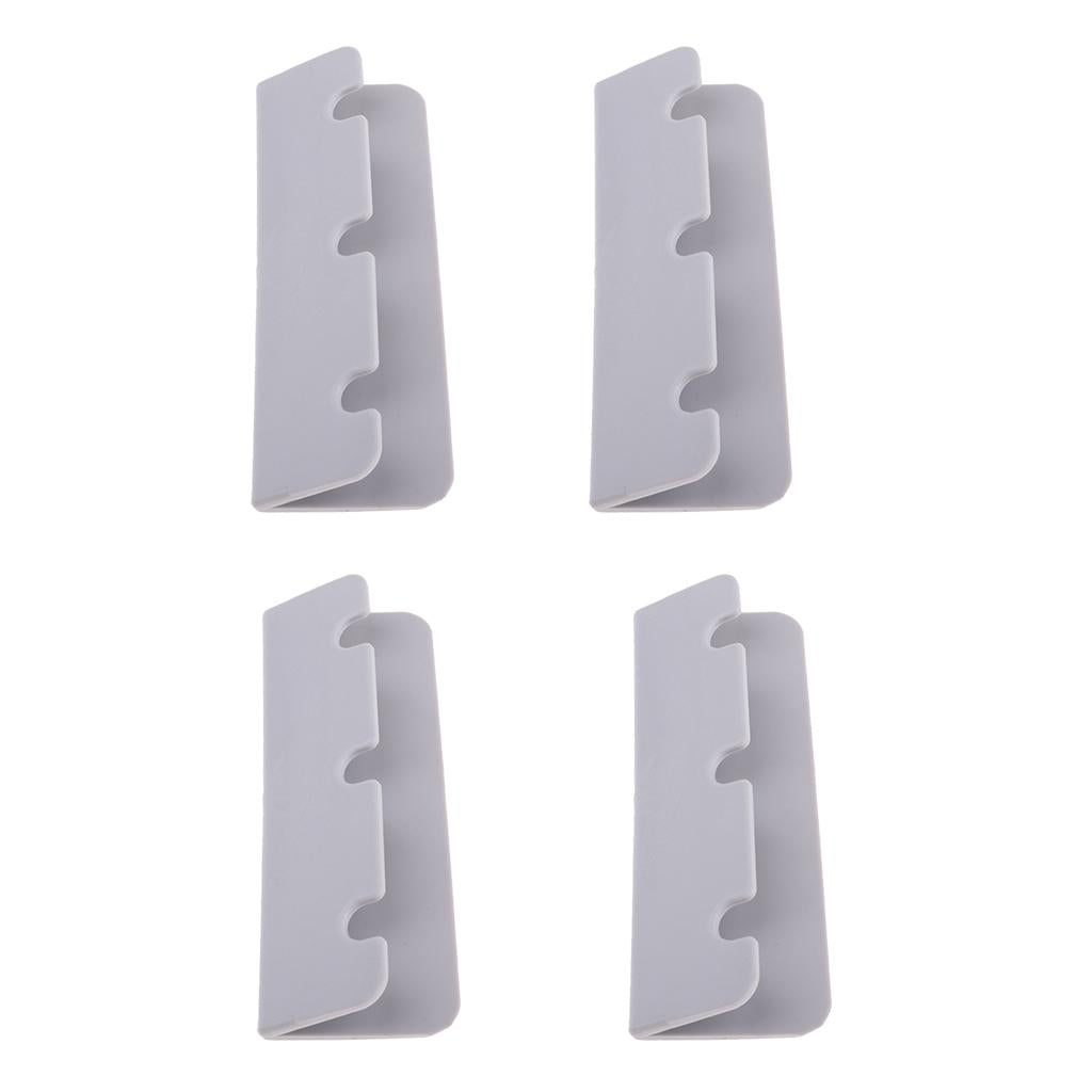 4Pc Boat Seat Hook Clip Bracket for Inflatable Boat Dinghy Kayak Accessory