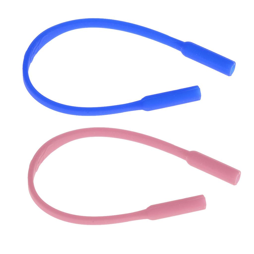 2 Pieces Elastic Spectacles Sport Strap Cord Eyeglasses Rope Retainer String