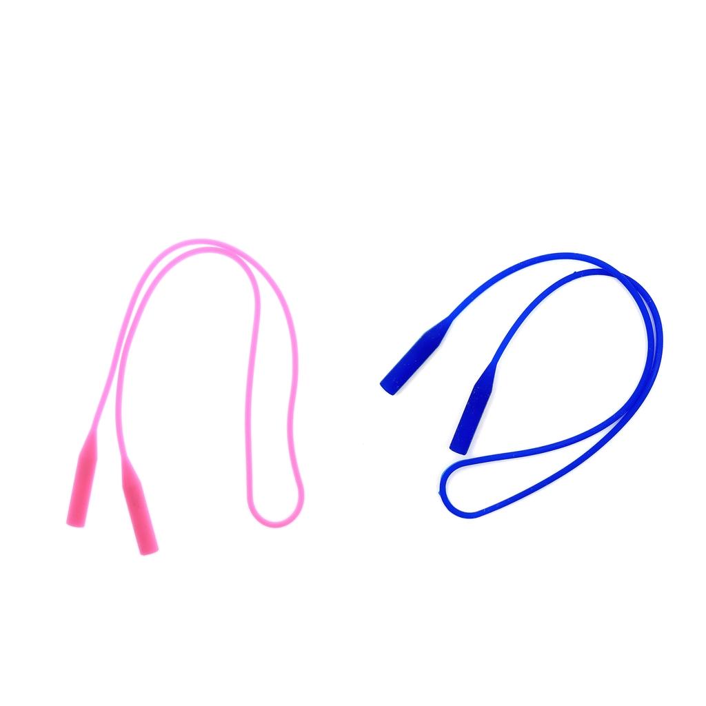 2 Pieces Elastic Spectacles Sports Strap Cord Eyeglass Rope Retainer Chain