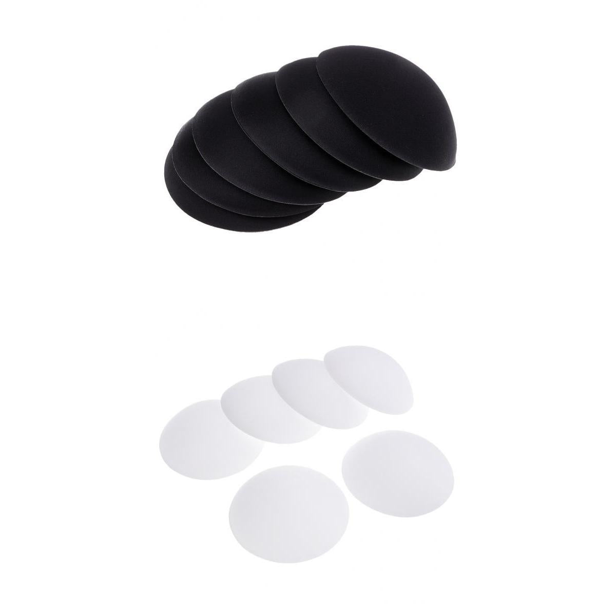 6 Pairs Push Up Bra Pads Inserts Sponge Breast Enhancer Swimwear Black White