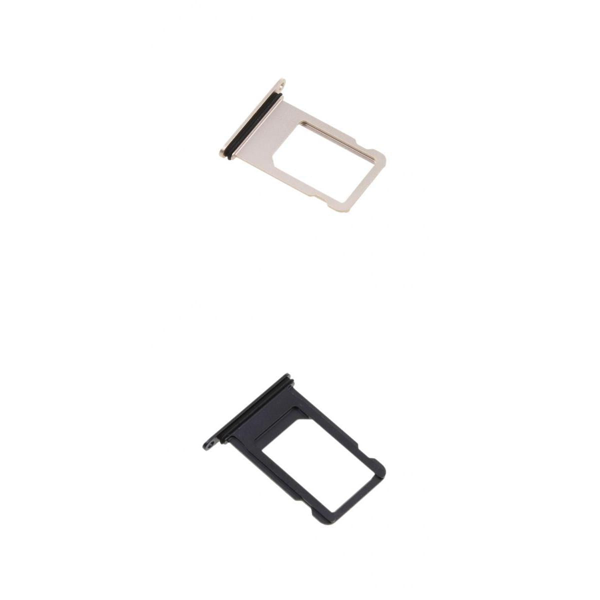 2 Pieces Nano Sim Card Holder Tray Slot Replacement Part For iPhone 7