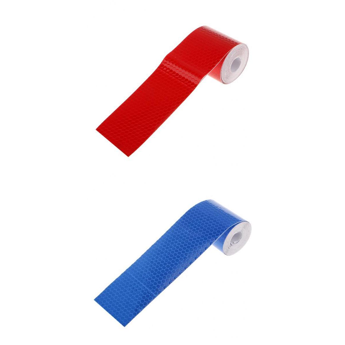 2pieces 3M Warning Reflective Safety Tape Adhesive Sticker for Truck Car
