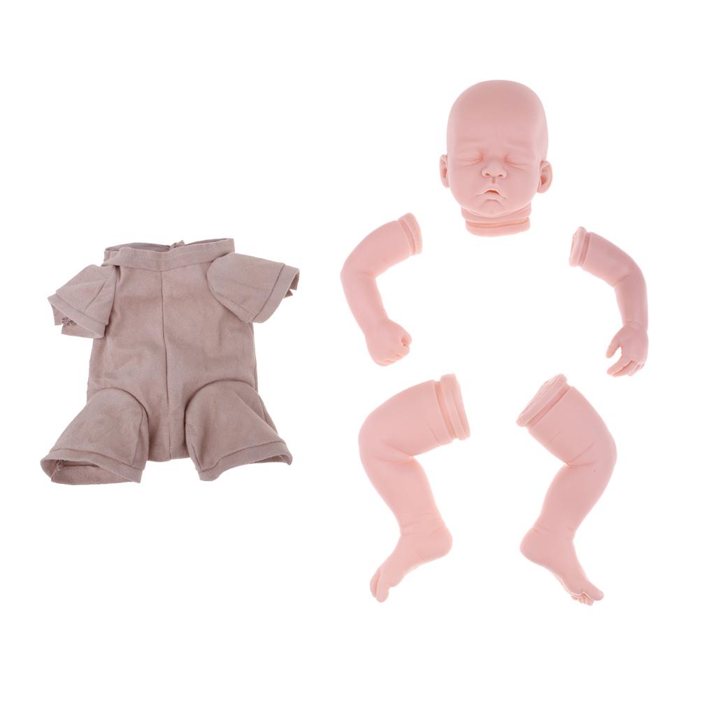 20inch Unpainted Reborn Full Limb Mold & Cloth Body Baby Supplies DIY Decor