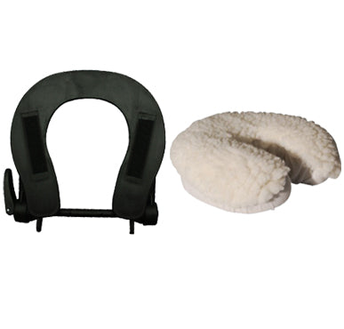 ABS Universal Adjustable Face Cradle with Fleece Cover For Massage Table Bed