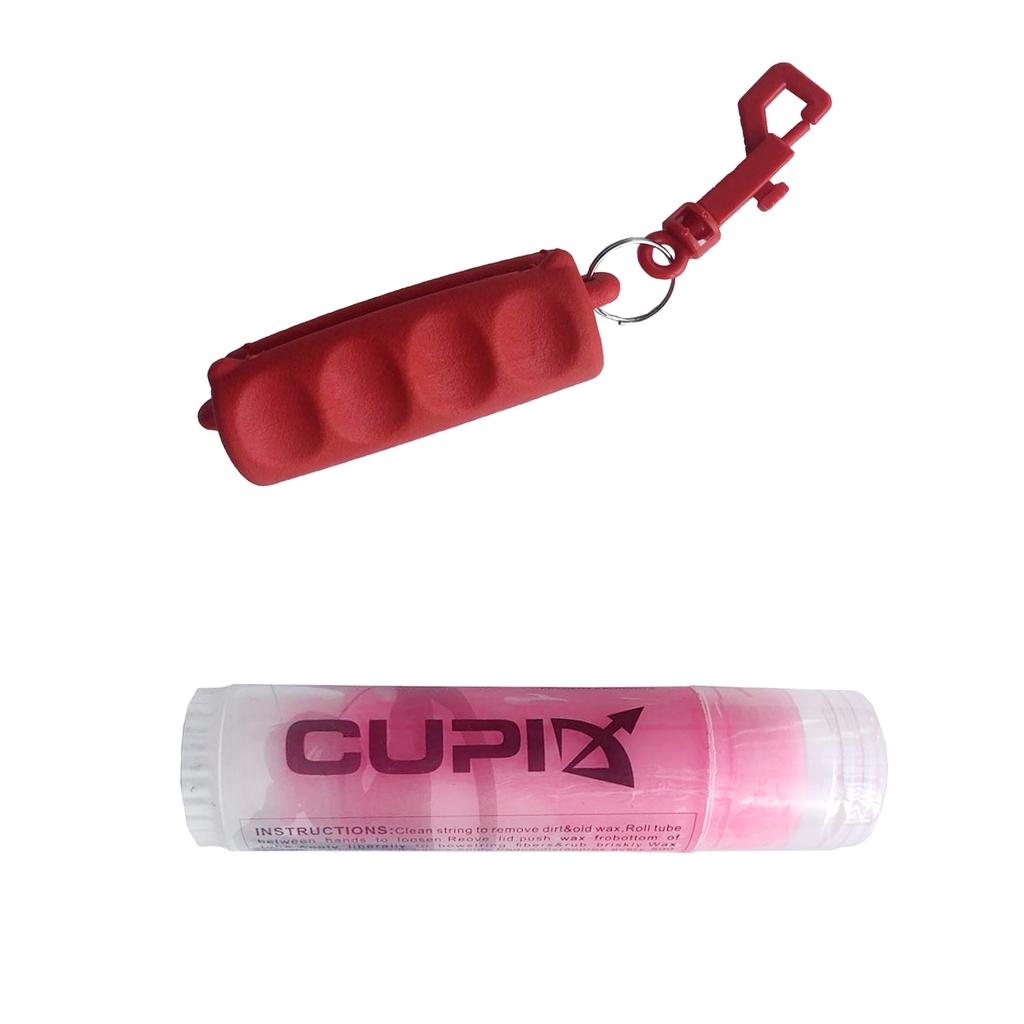 2pcs Archery Bow String Wax Bowstring Lube and Target Arrow Remover Red