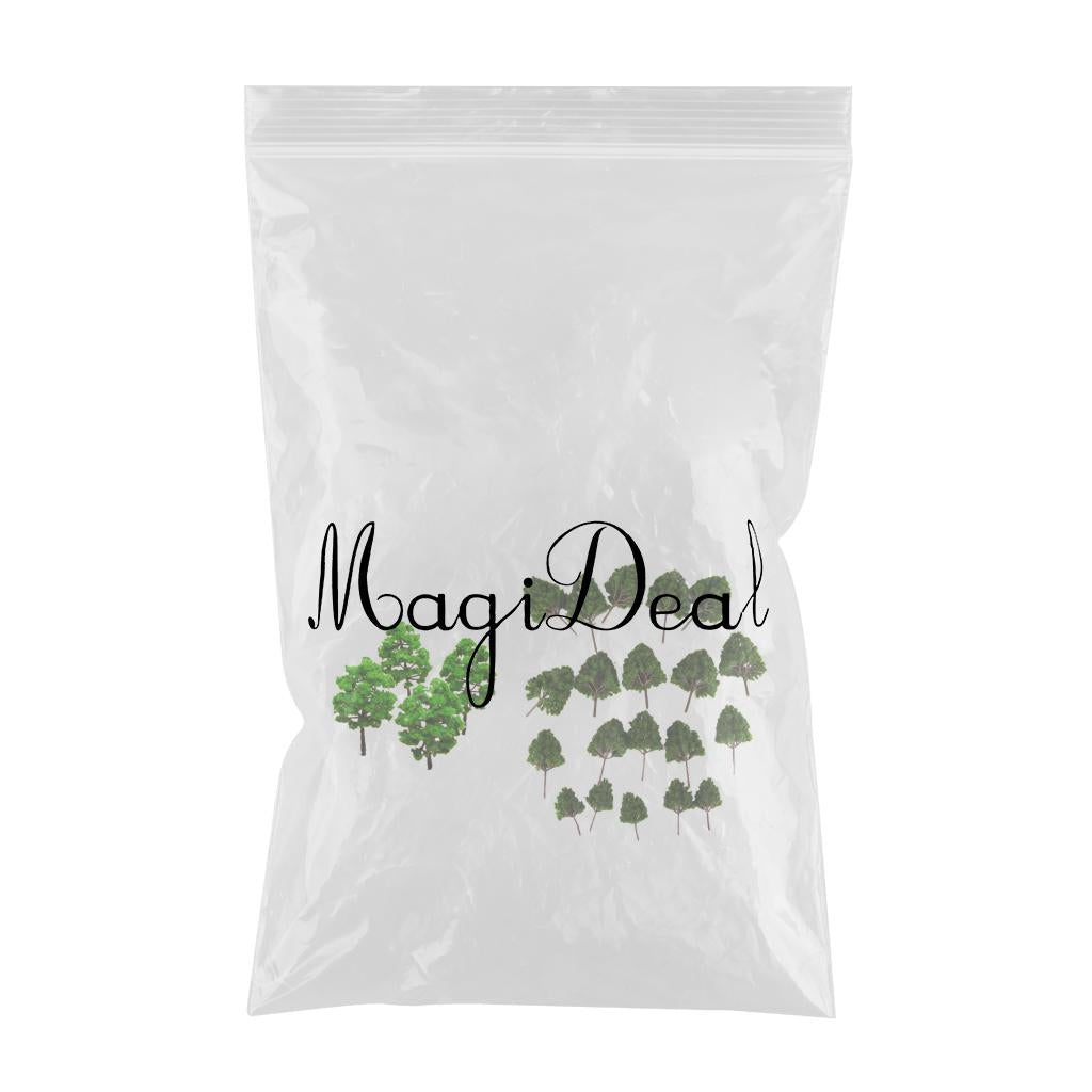 30Pcs Model Trees Train Set Plastic Trunks Scenery Landscape HO Scale