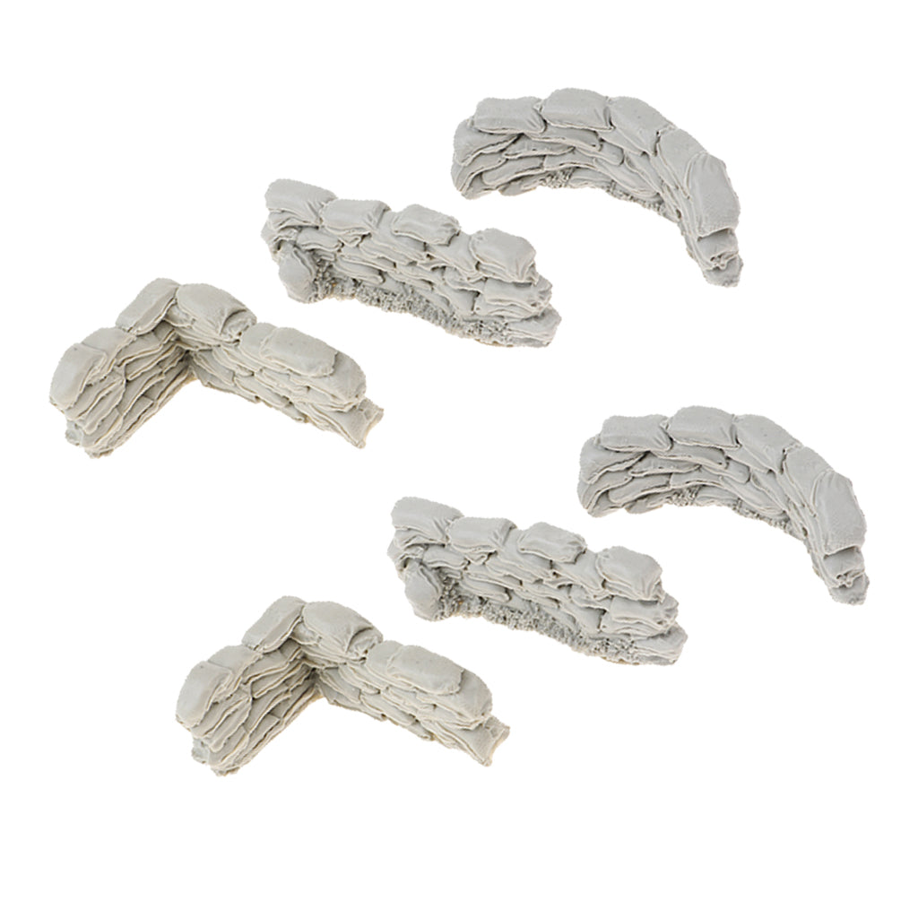 1:35 Resin Scenario Accessories Sandbag Wall Combination Unpainted Resin Kit