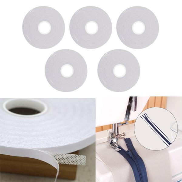 5Pcs White Double Sided Tape Quilting Tape Wash Away Tape 21.8 Yards