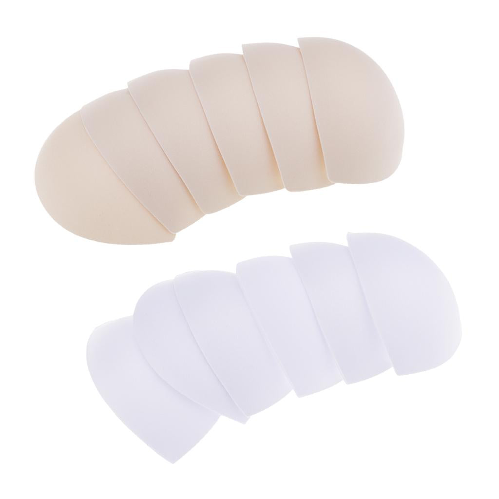 6Pairs Women Foam Inserts Breast Bra Pads Swimwear Bikini Pads