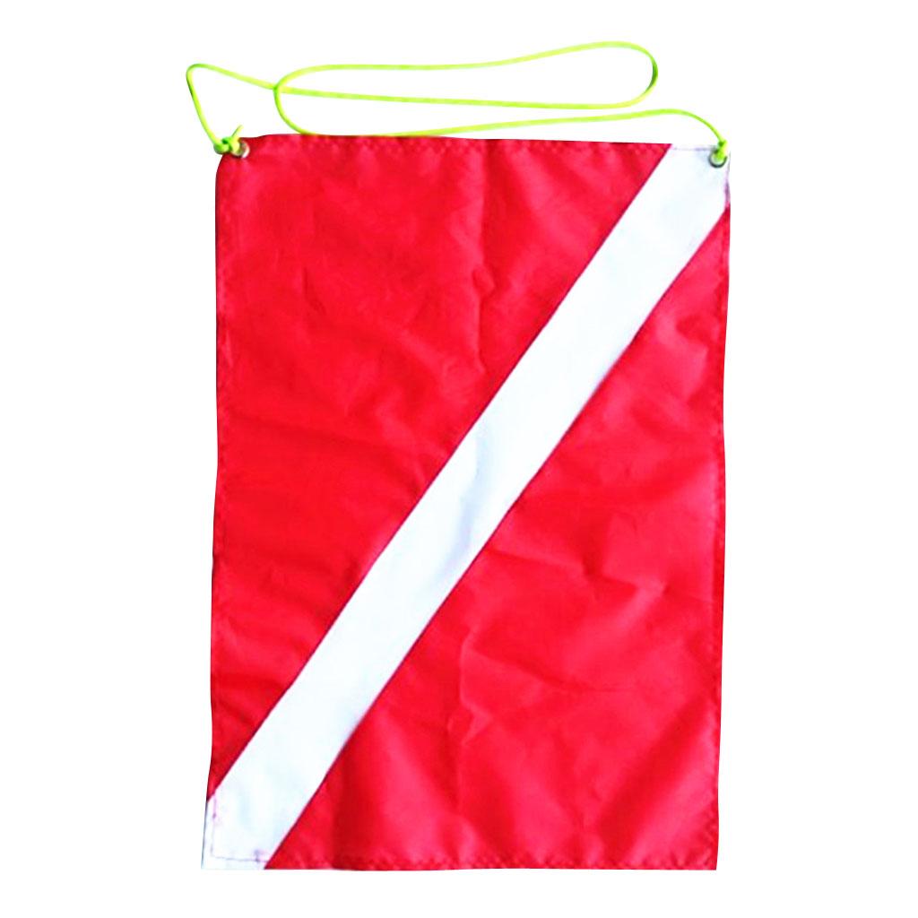 Blue Freediving Buoy with Diver Flag for Diving, Spearfishing, Snorkeling