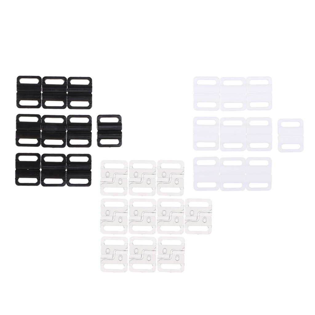 30 Pairs Plastic Bikini Bra Clips Hook Swimwear Clicker Bikini Accessories