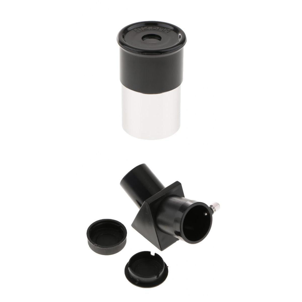 0.965 Astronomy Telescope Erecting Prism Diagonal Mirror + Eyepiece H12.5mm"