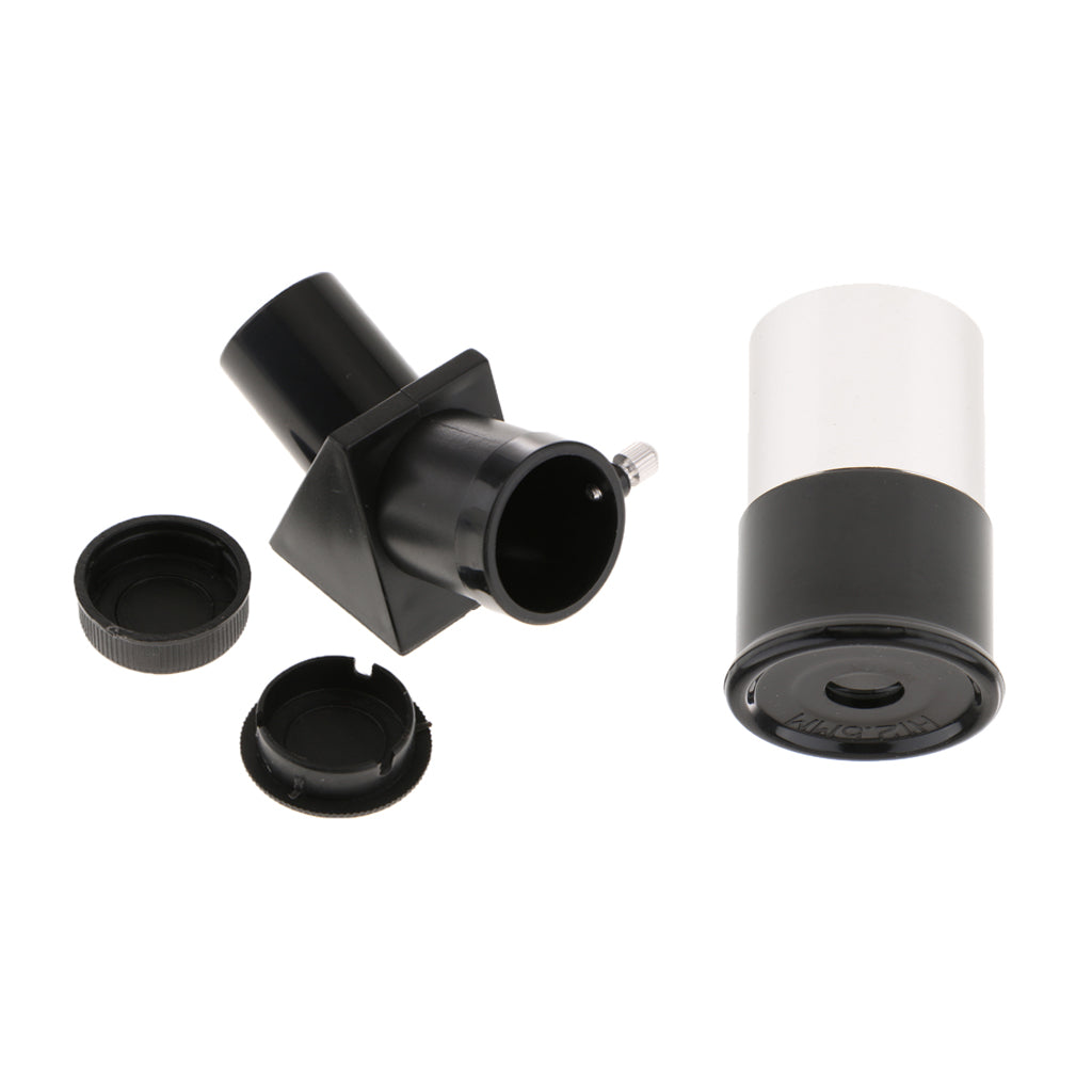 0.965 Astronomy Telescope Erecting Prism Diagonal Mirror + Eyepiece H12.5mm"