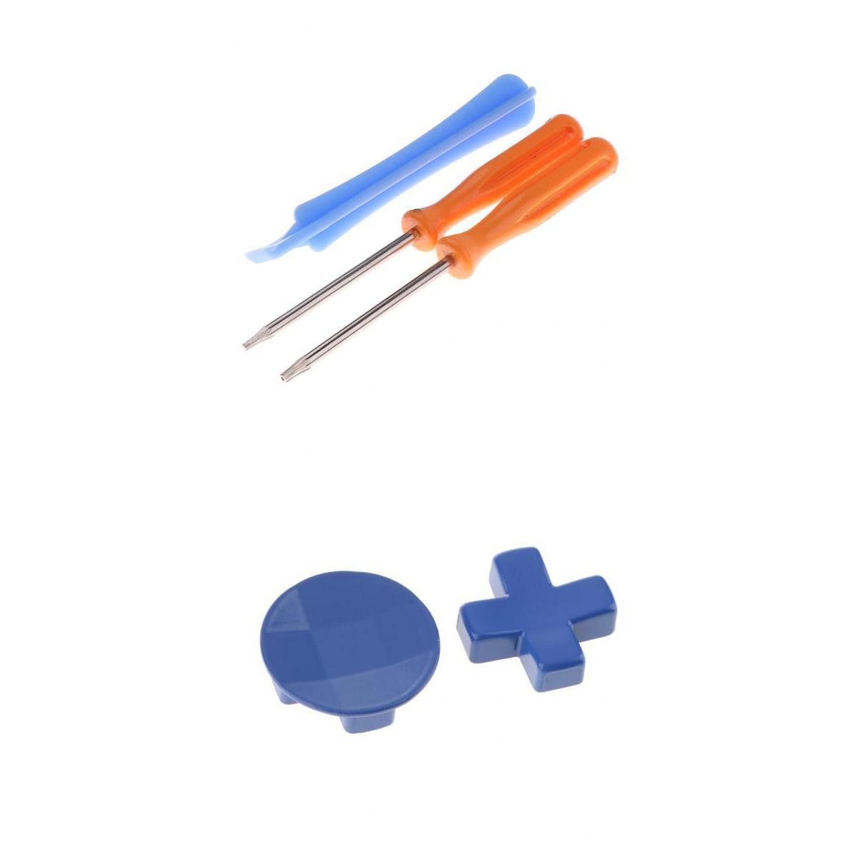 Controller D-pad Direction Button Blue+T8 T6 Screwdriver for One Elite