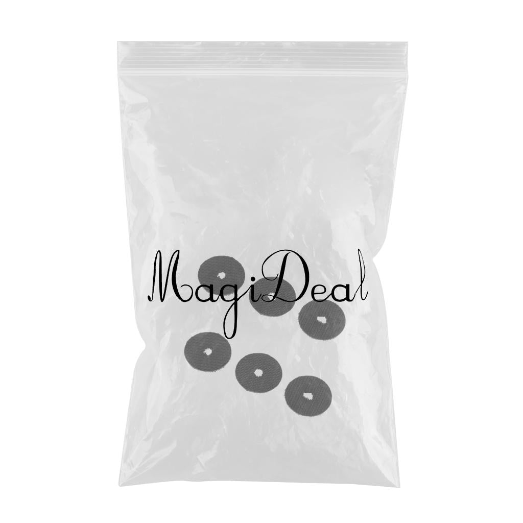 6pcs Carbon Fiber Drag Washers Baitcasting Reel Part Smooth Drag