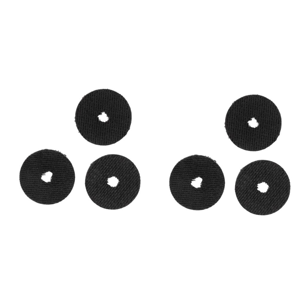 6pcs Carbon Fiber Drag Washers Baitcasting Reel Part Smooth Drag
